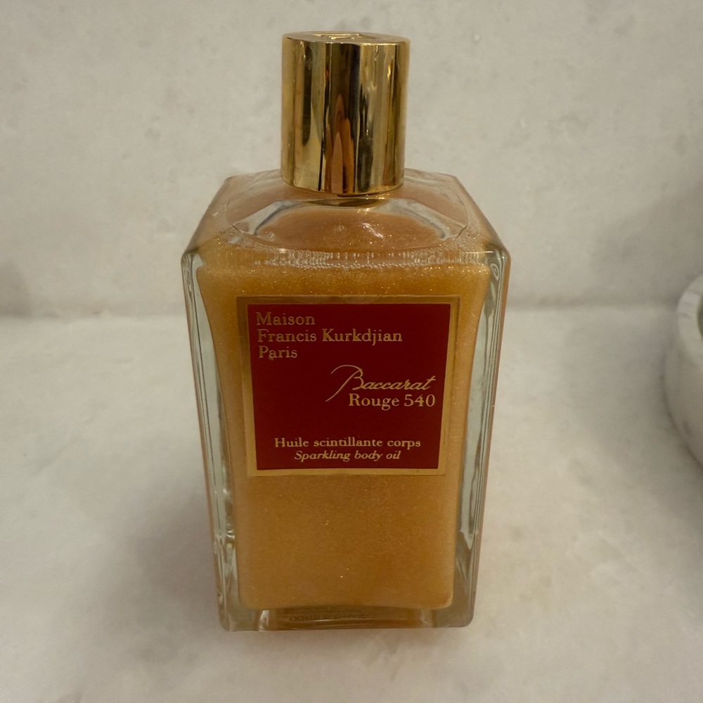 Baccarat Rouge 540 Gold Sparkling Body Oil